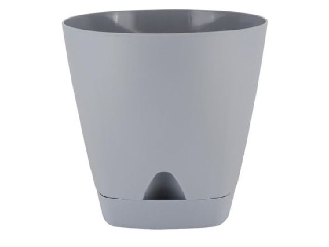 Горшок для цветов InGreen Amsterdam D170мм 2,5л с прикорневым поливом Утренний туман